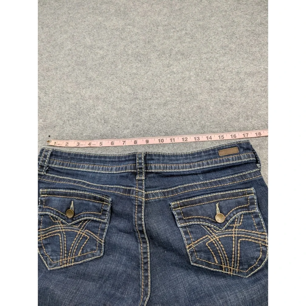 Kut from the Kloth Women Dark Wash Boot Cut Jeans Size 14 Indigo Denim